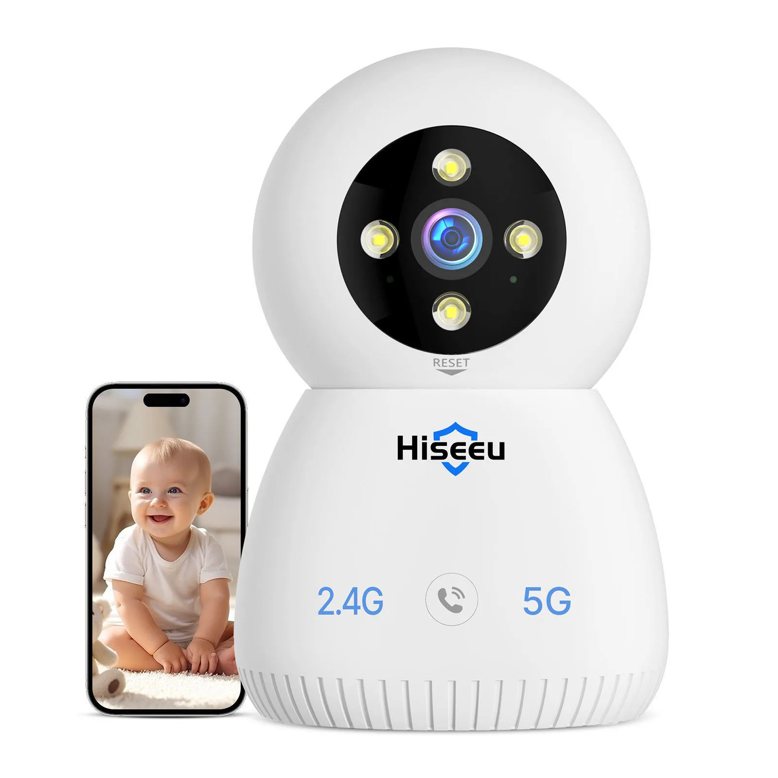 Shaun Store Guardian Call 5MP Smart Indoor WiFi PTZ Camera